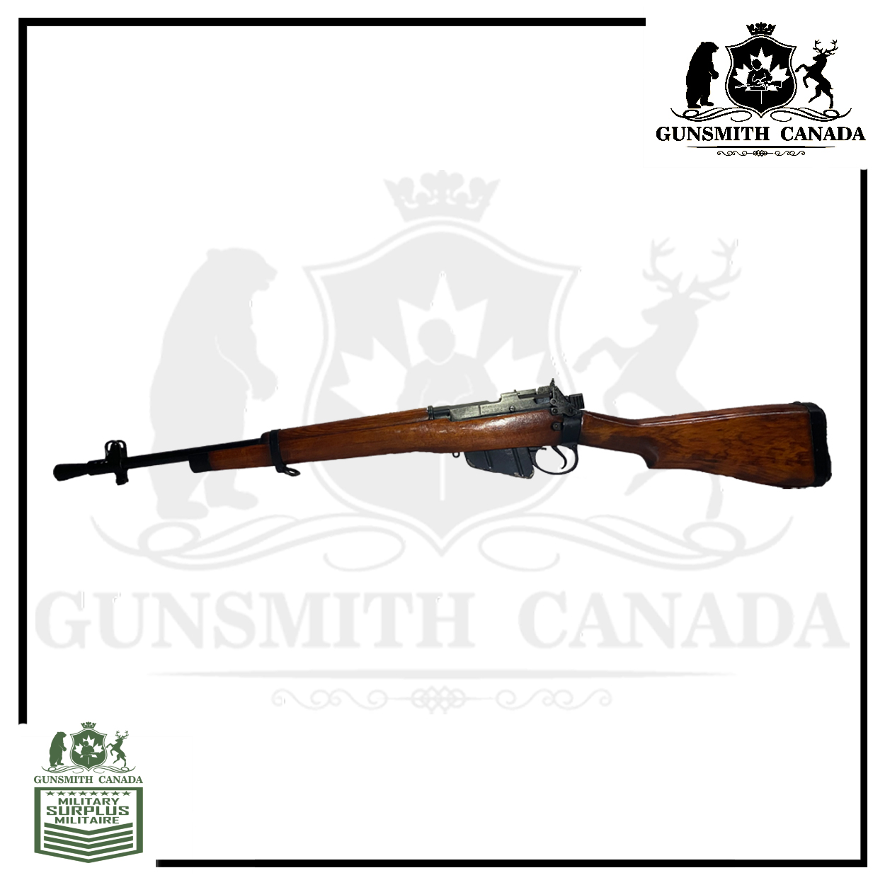 Lee Enfield – Jungle Carbine – Cal. .303 British – Light – Gunsmith Canada